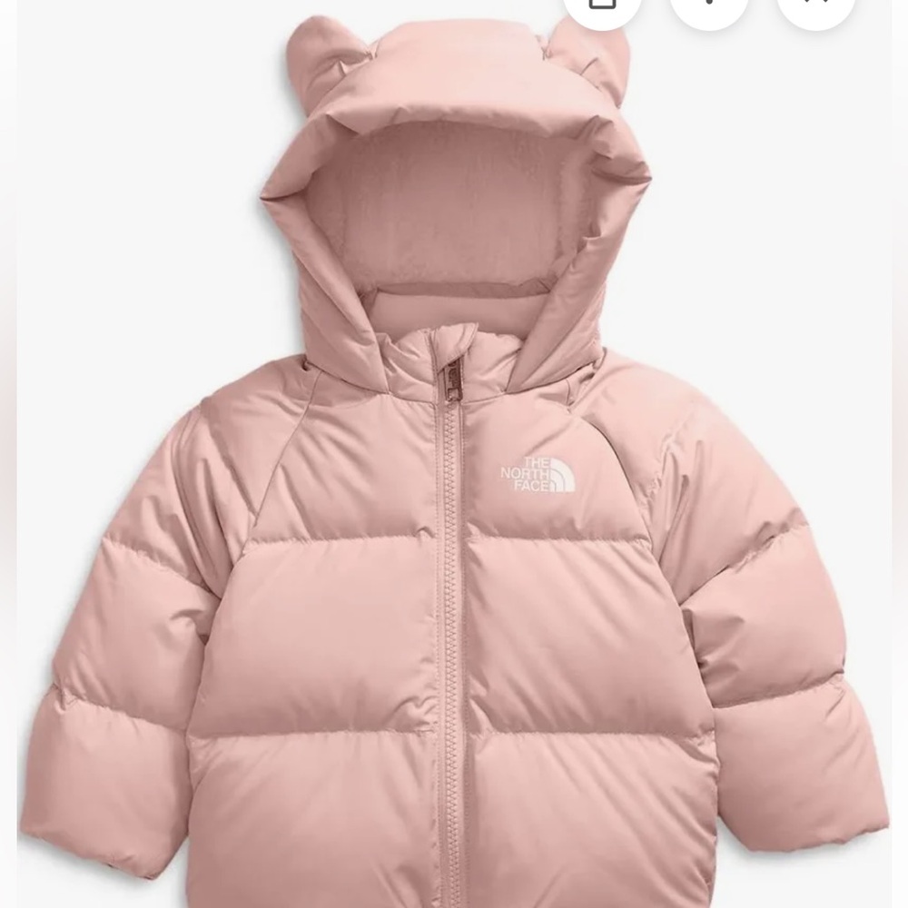 The North Face Blush fleece lined jacket
